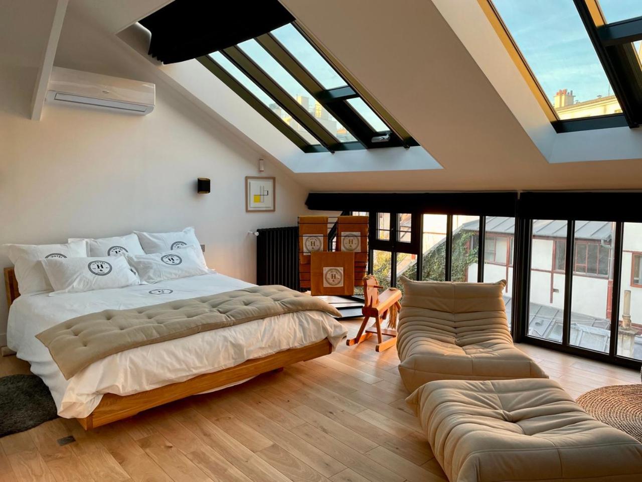 New : Atelier Artiste Montmartre Apartment Париж Екстериор снимка