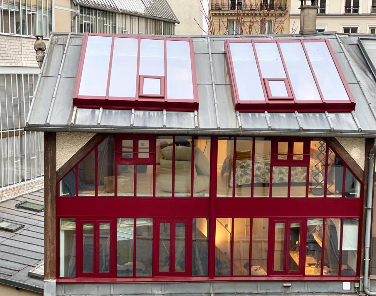 New : Atelier Artiste Montmartre Apartment Париж Екстериор снимка